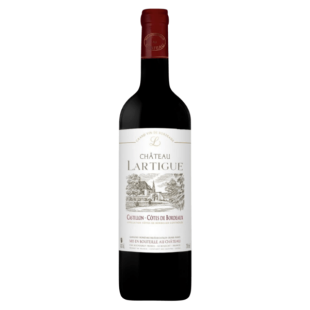 CHATEAU LARTIGUE AOP CASTILLON–COTES DE BORDEAUX